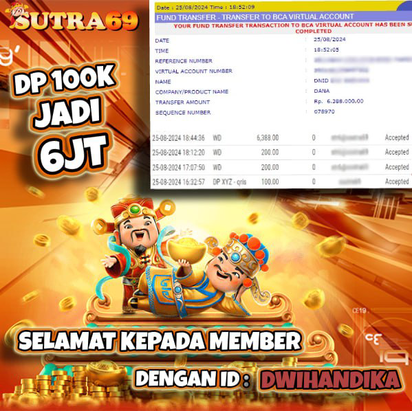 sutra 69 slot login gambar